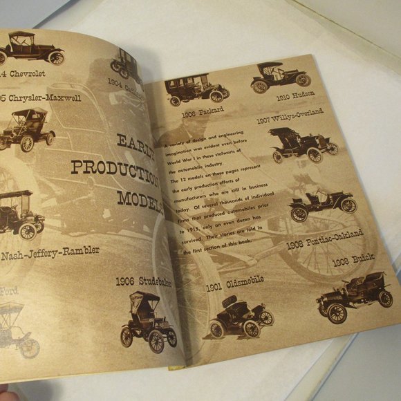 Vintage 1951 Oldtime Old Time Auto Automobile CAR Book Fawcett  Paperback - Picture 6 of 11